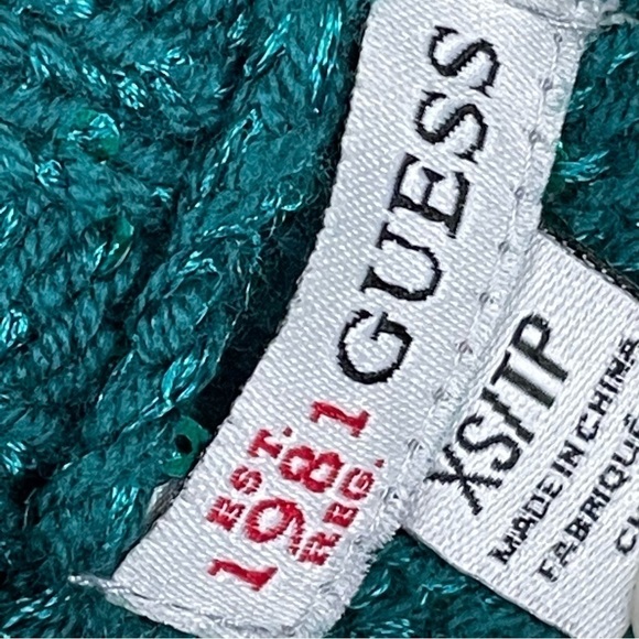 Guess Emerald Green Sweater - Picture 7 of 8